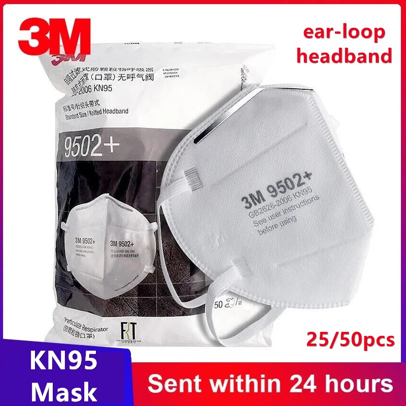 3M Mask 9502+ - 3m KN95 الأصلي الوجه واقية Maske