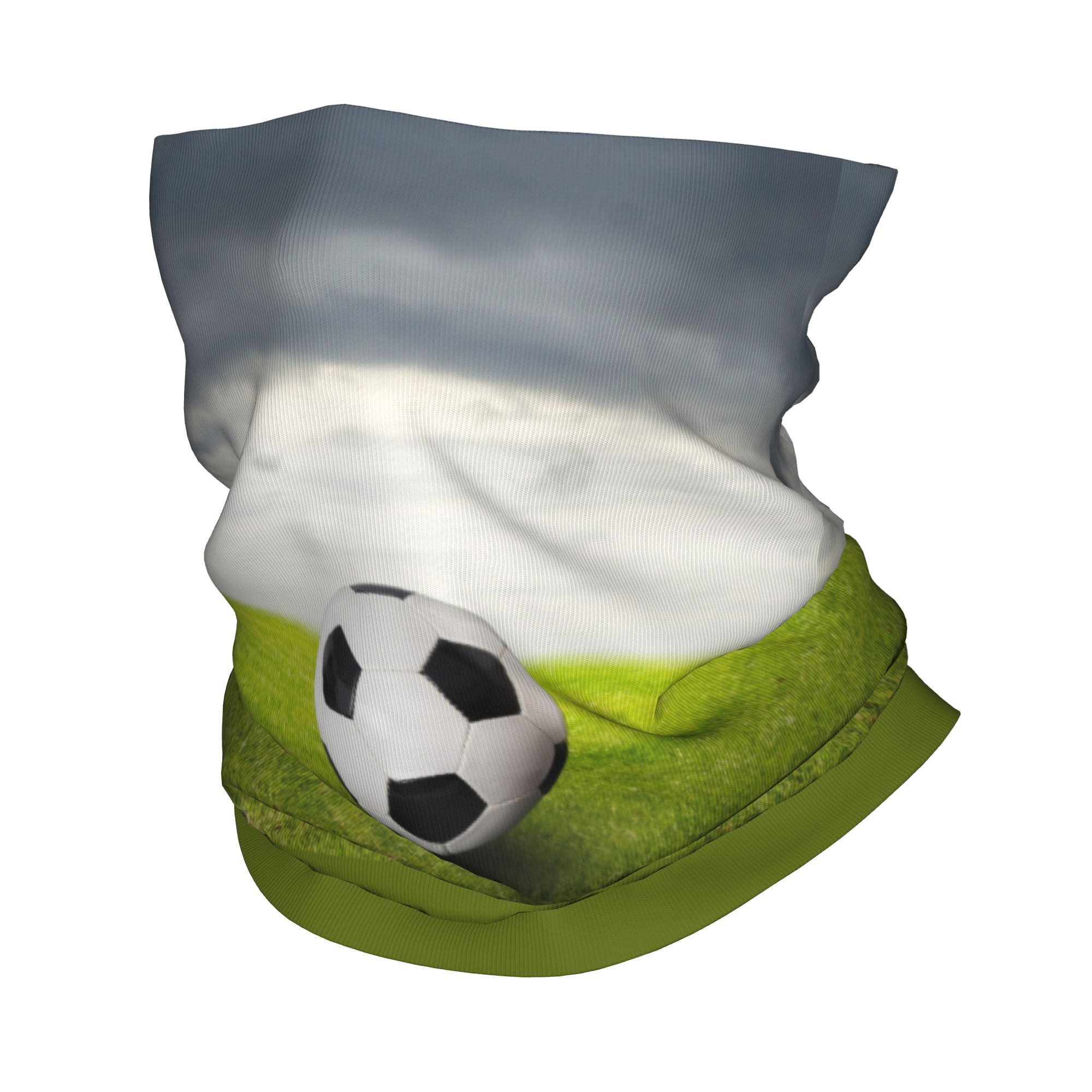 Neck Gaiter Face Cover - غطاء رقبة (باندانا) بتصميم كرة قدم