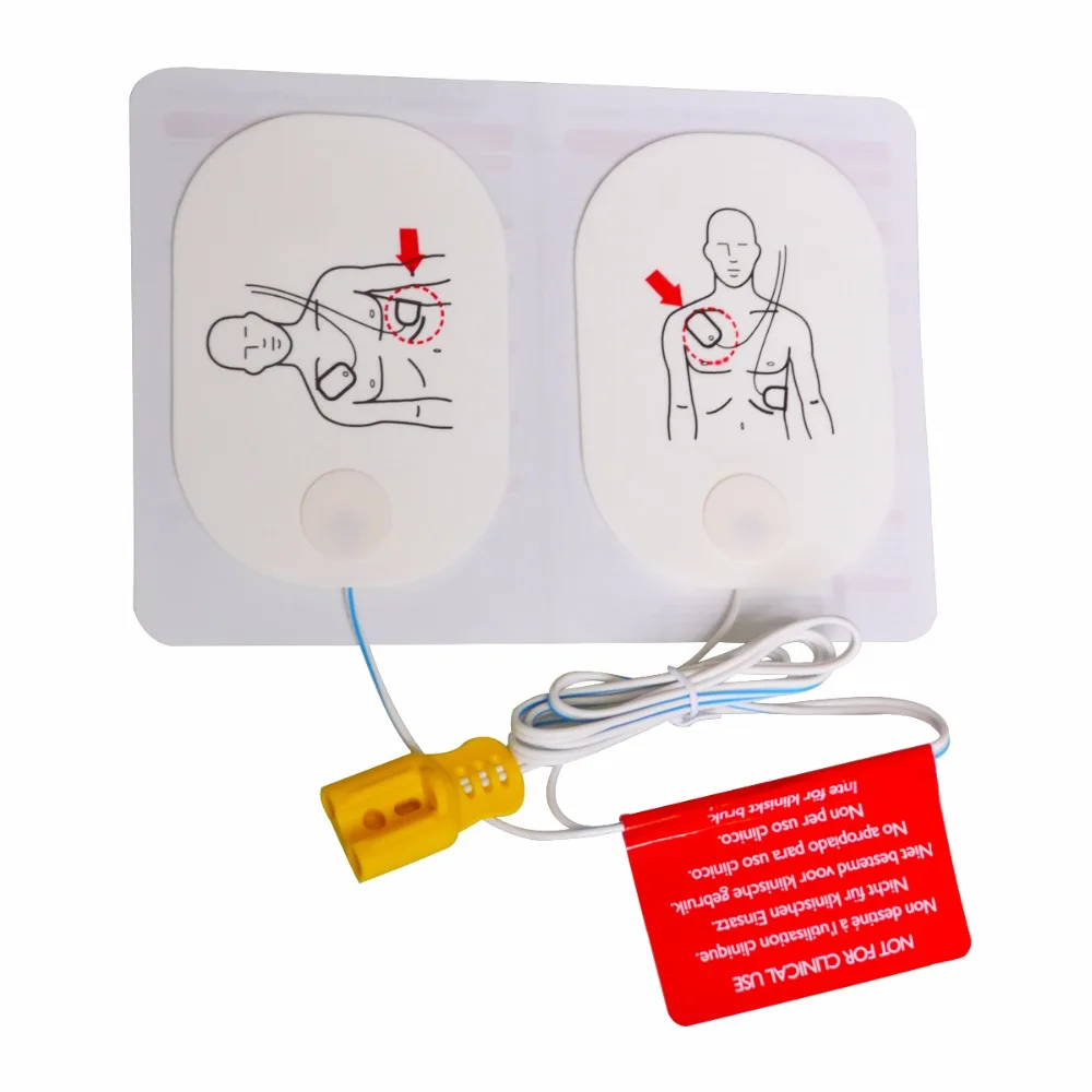 Philips Healthcare Heartstart - زوج واحد من لصقات التدريب البديلة