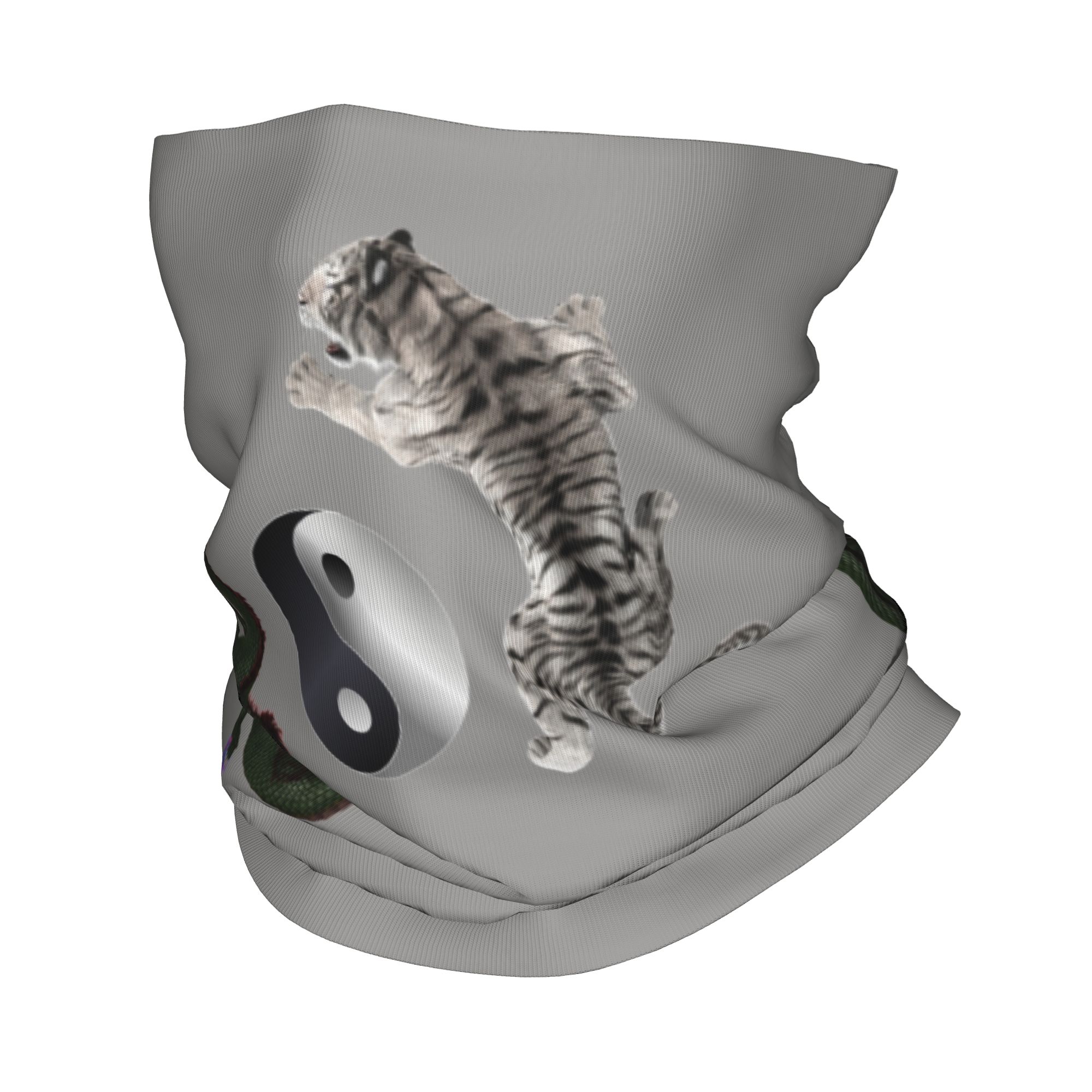 Neck Gaiter Face Cover - وشاح رقبة متعدد الاستخدامات بتصميم يين