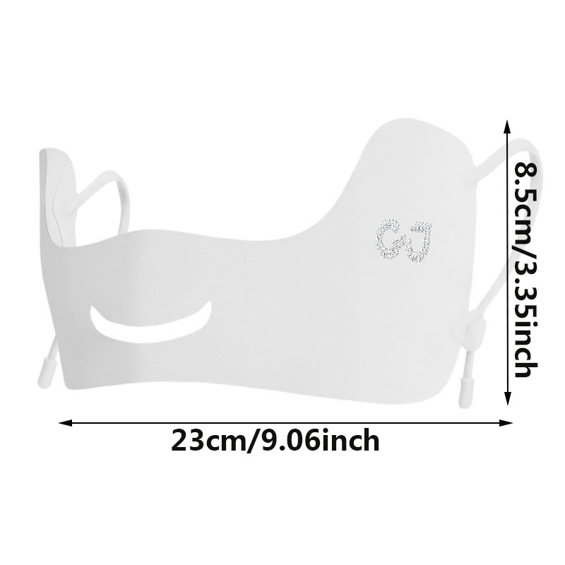 قناع صيفي من الحرير الجليدي قا - مراجعة Sports Mask Breathable وسعره