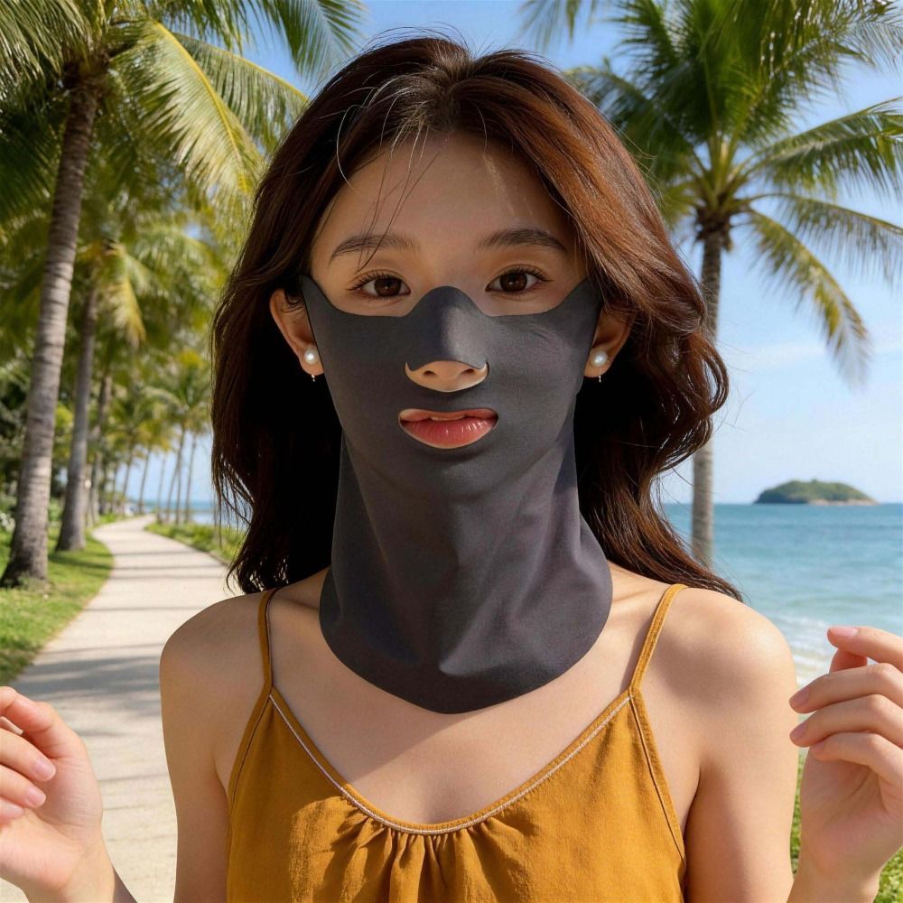 قناع واقي من الشمس للرقبة مصنو - مراجعة Sports Mask Breathable وسعره
