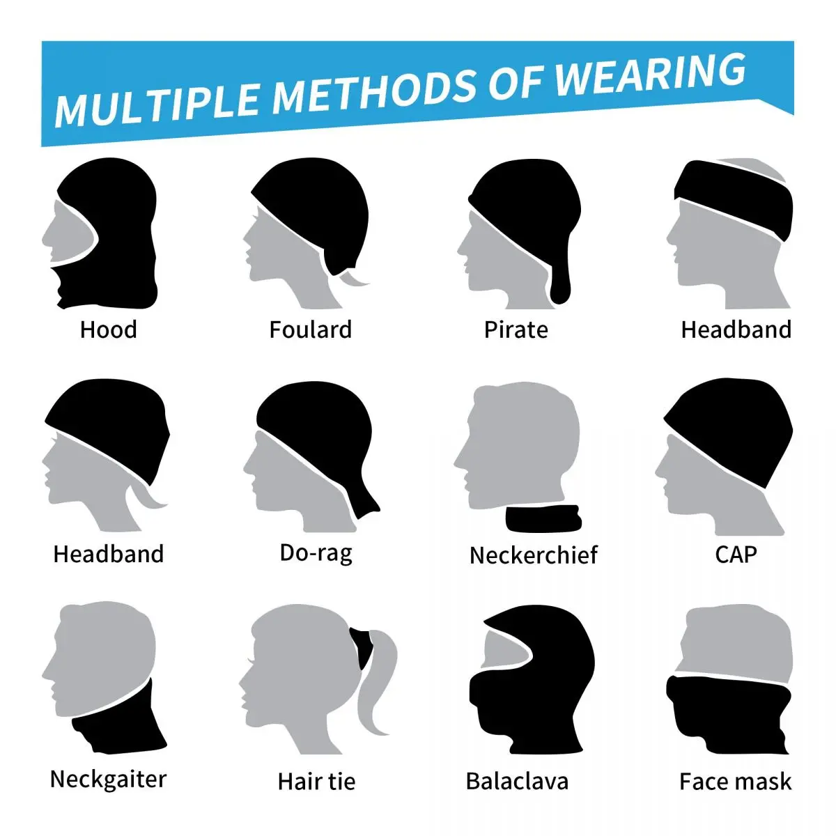 مخصص الساخن لعبة البنغو باندان - مراجعة Neck Gaiter Face Cover وسعره