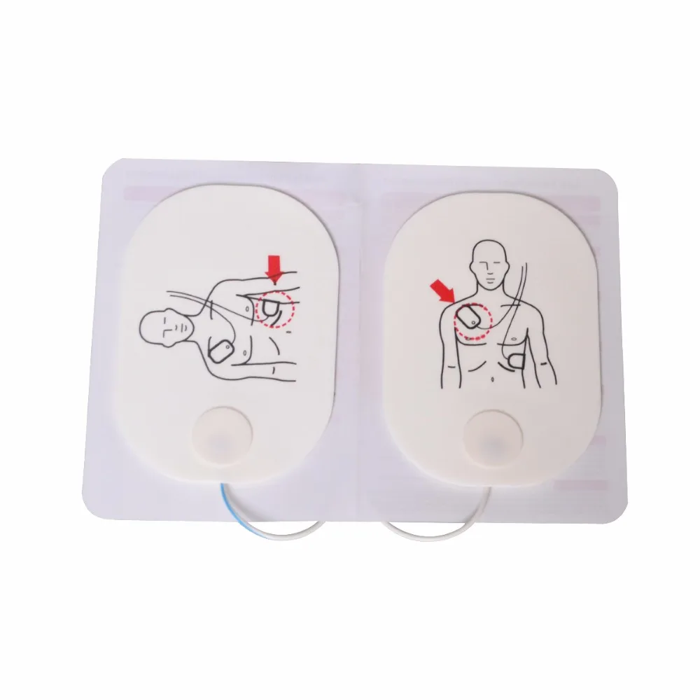 زوج واحد من لصقات التدريب البد - مراجعة Philips Healthcare Heartstart وسعره
